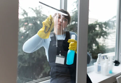 Nettoyage de vitres intérieures et extérieures à Moussac